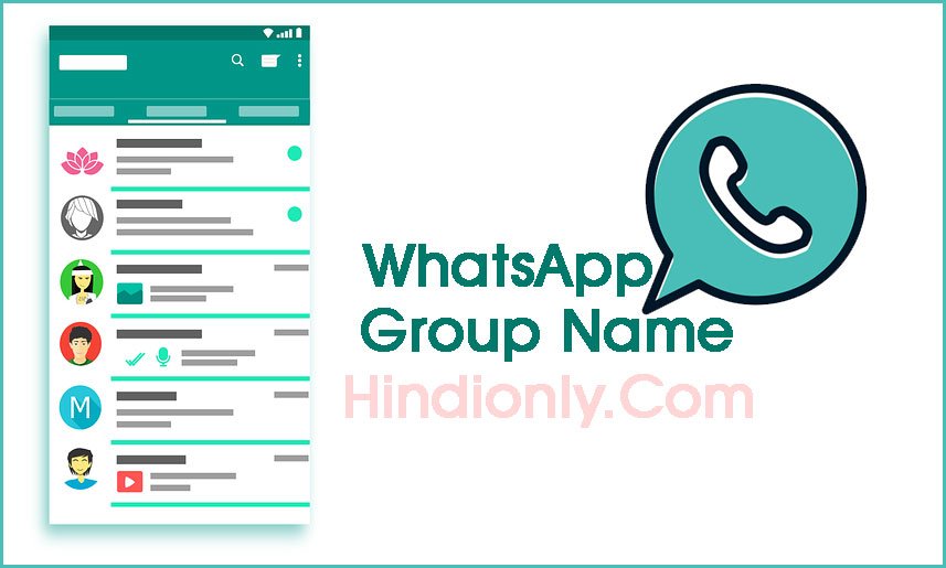 WhatsApp Group Name for Friends & Family व्हाट्सप्प ग्रुप नाम हिंदी में